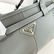Prada Gray Medium Leather Handbag Size 32 x 15.5 x 12 cm - 3