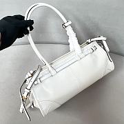 Prada White Medium Leather Handbag Size 32 x 15.5 x 12 cm - 4