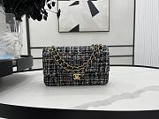 Chanel Flap Bag Wool Size 25 cm - 1