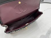 Chanel Flap Bag Wool Size 25 cm - 6