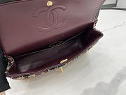 Chanel Flap Bag Wool 01 Size 25 cm - 6