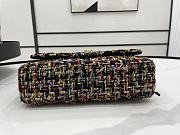 Chanel Flap Bag Wool 01 Size 25 cm - 3