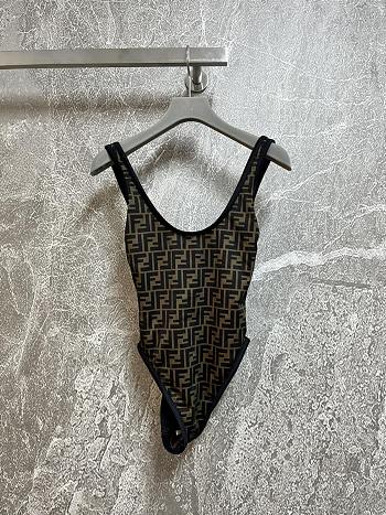 Fendi Swimsuit Black