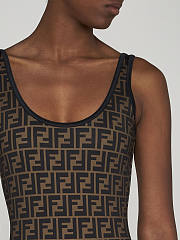 Fendi Swimsuit Black - 4