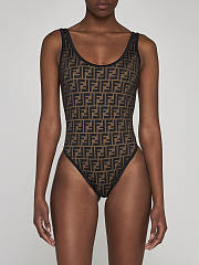 Fendi Swimsuit Black - 3