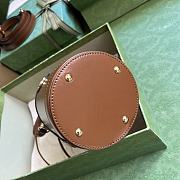 Gucci Ophidia Mini Bucket Bag Brown Size 11.5 x 23 x 8 cm - 2