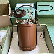 Gucci Ophidia Mini Bucket Bag Brown Size 11.5 x 23 x 8 cm - 3