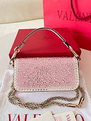 Valentino Garavani Pink Shoulder Bag Size 19 x 10.5 x 5 cm - 6