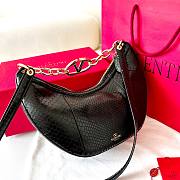 Valentino Garavani V Logo Moon Black Bag Size 29 x 23 x 11 cm - 3