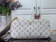 Louis Vuitton Neverfull MM M24905 White Size 31 x 28 x 14 cm - 6