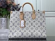 Louis Vuitton OnTheGo MM M24708 white Size 35 x 27 x 14 cm - 1