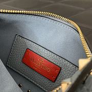Valentino Garavani Light Blue Leather Bag Size 19 x 13 x 7 cm - 5