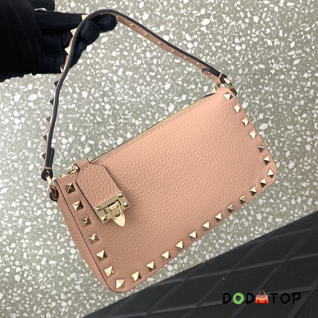 Valentino Garavani Light Pink Leather Bag Size 19 x 13 x 7 cm - 1