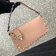 Valentino Garavani Light Pink Leather Bag Size 19 x 13 x 7 cm - 1