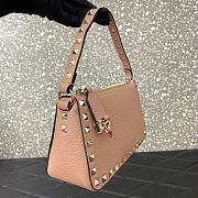 Valentino Garavani Light Pink Leather Bag Size 19 x 13 x 7 cm - 6
