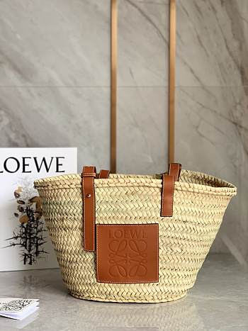 Loewe Handmade Straw Beach Tote Bag Size 40 cm