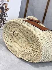 Loewe Handmade Straw Beach Tote Bag Size 40 cm - 6