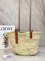 Loewe Handmade Straw Beach Tote Bag Size 40 cm - 4