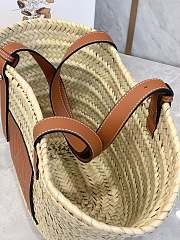 Loewe Handmade Straw Beach Tote Bag Size 40 cm - 2