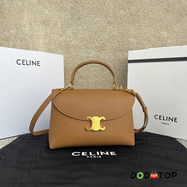 Celine Nino Medium Soft Calf Leather Handbag 25 x 17.5 x 10 cm - 1