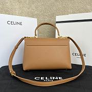 Celine Nino Medium Soft Calf Leather Handbag 25 x 17.5 x 10 cm - 5