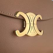 Celine Nino Medium Soft Calf Leather Handbag 25 x 17.5 x 10 cm - 4