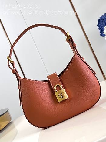 Louis Vuitton Low Key Shoulder Bag M24611 Brown Size 26 x 18 x 7 cm