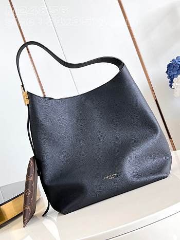 Louis Vuitton Low Key Hobo MM M24856 Black Size 31 x 35 x 18 cm