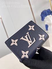 Louis Vuitton Cléa Wallet M83362 Dark Blue Size 11 x 8.5 x 3.5 cm - 1