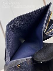 Louis Vuitton Cléa Wallet M83362 Dark Blue Size 11 x 8.5 x 3.5 cm - 6