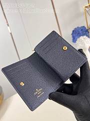 Louis Vuitton Cléa Wallet M83362 Dark Blue Size 11 x 8.5 x 3.5 cm - 3