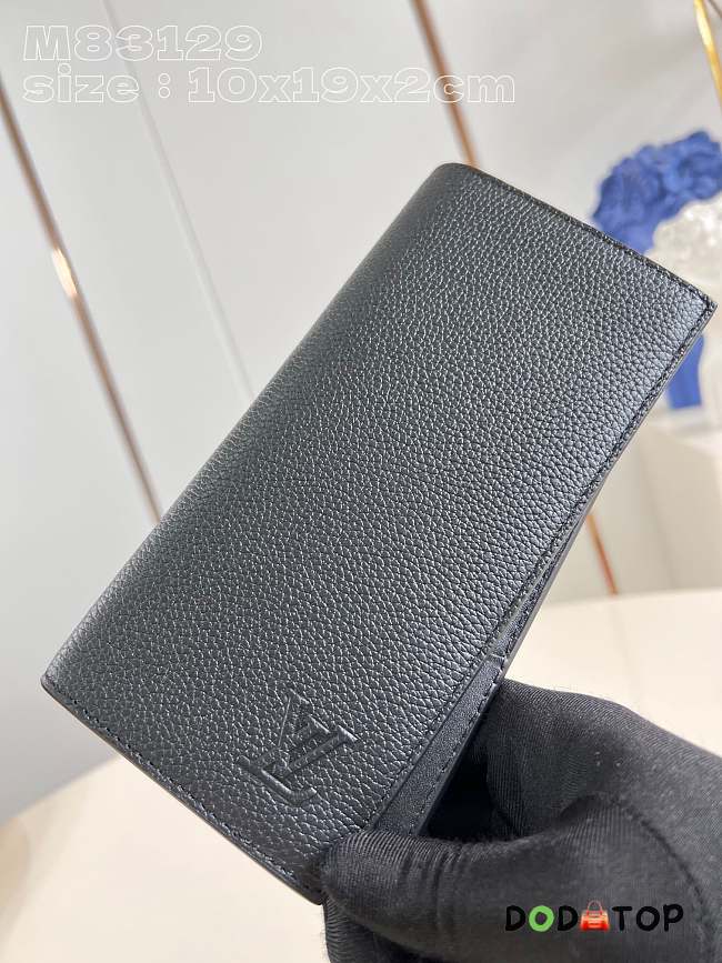 Louis Vuitton Brazza Wallet Black M83129 Size 10 x 19 x 2 cm - 1