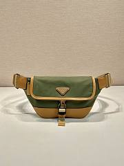 Prada Military Re-nylon And Leather Shoulder Bag Size 18 x 15 x 5 cm - 1