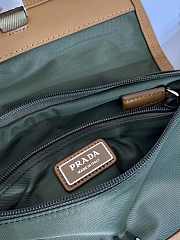 Prada Military Re-nylon And Leather Shoulder Bag Size 18 x 15 x 5 cm - 2