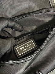 Prada Black Re-nylon And Leather Shoulder Bag Size 18 x 15 x 5 cm - 2