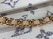 Louis Vuitton Wallet On Chain Ivy M83499 White Canvas Size 23.5 x 12 x 4.3 cm - 4