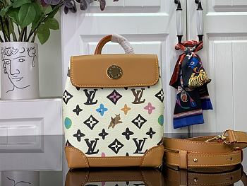 Louis Vuitton Nano Steamer Handbag M83429 Size 15 x 18 x 7 cm