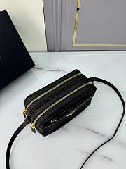 Prada Re-Edition 1978 Re-Nylon And Saffiano Leather Mini Shoulder Bag Black Size 21 x 17 x 8 cm - 6