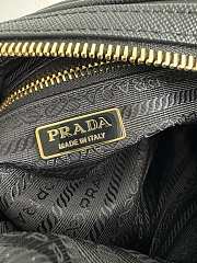 Prada Re-Edition 1978 Re-Nylon And Saffiano Leather Mini Shoulder Bag Black Size 21 x 17 x 8 cm - 5