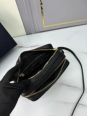 Prada Re-Edition 1978 Re-Nylon And Saffiano Leather Mini Shoulder Bag Black Size 21 x 17 x 8 cm - 3