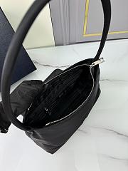 Prada Nylon Tessuto Nero Shoulder Bag Size 28 x 18 x 10 cm - 3