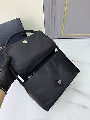 Prada Nylon Tessuto Nero Shoulder Bag Size 28 x 18 x 10 cm - 4