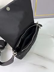 Prada Black Re-nylon Padded Shoulder Bag Size 24 x 17.5 x 8.5 cm - 2