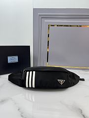 Prada Re-Nylon And Saffiano Leather Belt Bag Size 26 x 12 x 7 cm - 1