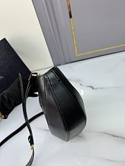 Prada Medium Leather Handbag Black Size 32 × 19 × 4.5 cm - 3