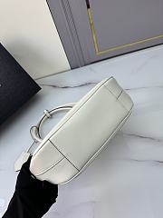 Prada Small Leather Handbag 1BA427 White Size 31 × 16 × 11 cm - 6