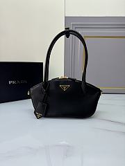 Prada Small Leather Handbag 1BA427 Black Size 31 × 16 × 11 cm - 1