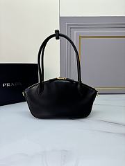 Prada Small Leather Handbag 1BA427 Black Size 31 × 16 × 11 cm - 5