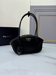 Prada Small Leather Handbag 1BA427 Black Size 31 × 16 × 11 cm - 3
