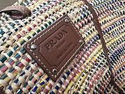 Prada Raffia Tote Handbag Size 25 x 50 x 16 cm - 6